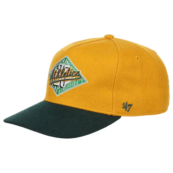 Oakland Athletics MLB Diet Starts Monday Hitch jaune/vert/gris