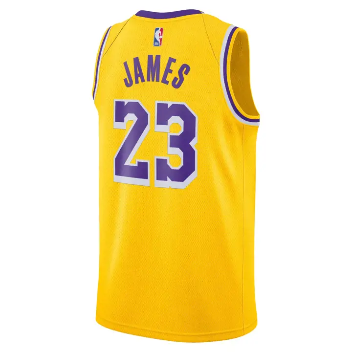 MAILLOT NBA LA LAKERS ICON SWINGMAN LeBron James jne