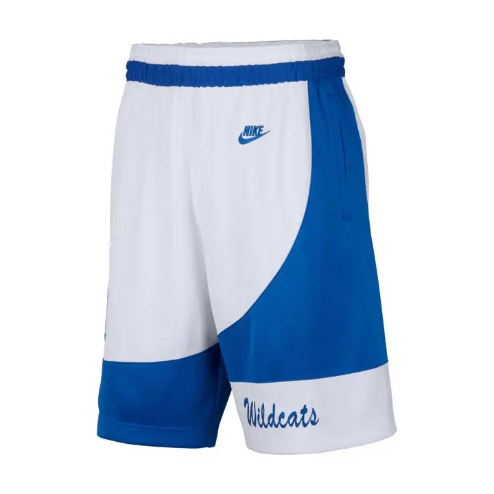 SHORT RÉTRO DOMICILE ÉDITION LIMITÉE NCAA KENTUCKY WILDCATS 23 BLANC/RBL/B