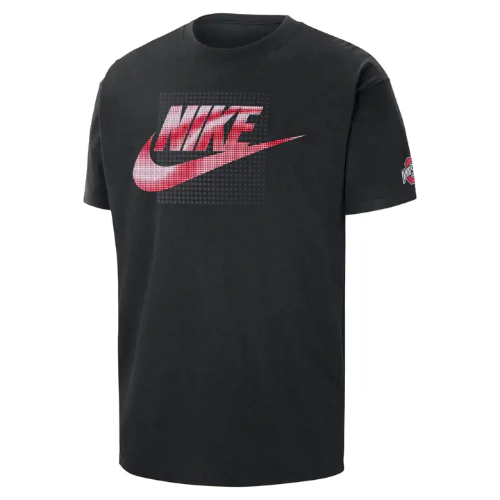 T-SHIRT NCAA OHIO STATE BUCKEYES FUTURA MAX90 SS 23 BLK