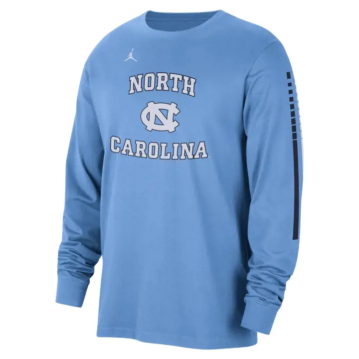 T-SHIRT MANCHES LONGUES NCAA SLAM DUNK NORTH CAROLINA TAR HEELS 23 BLEU