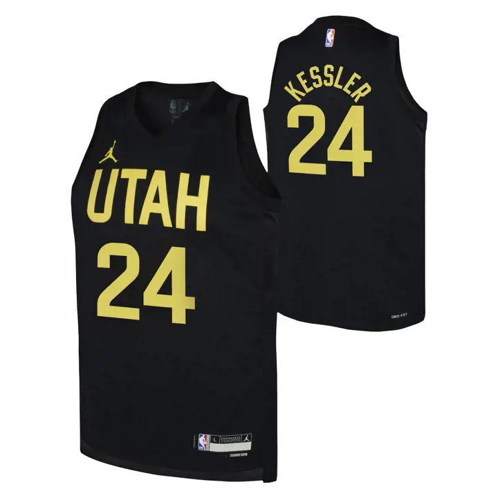 UTAH JAZZ NBA Maillot Statement Swingman Enfant Walker Kessl