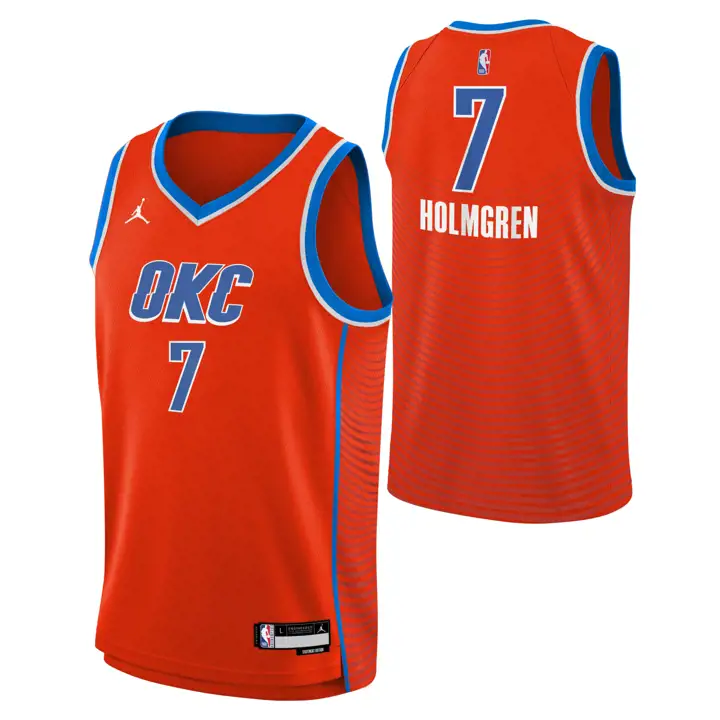 OK CITY THUNDER NBA Maillot Statement Swingman 2 Junior Chet H