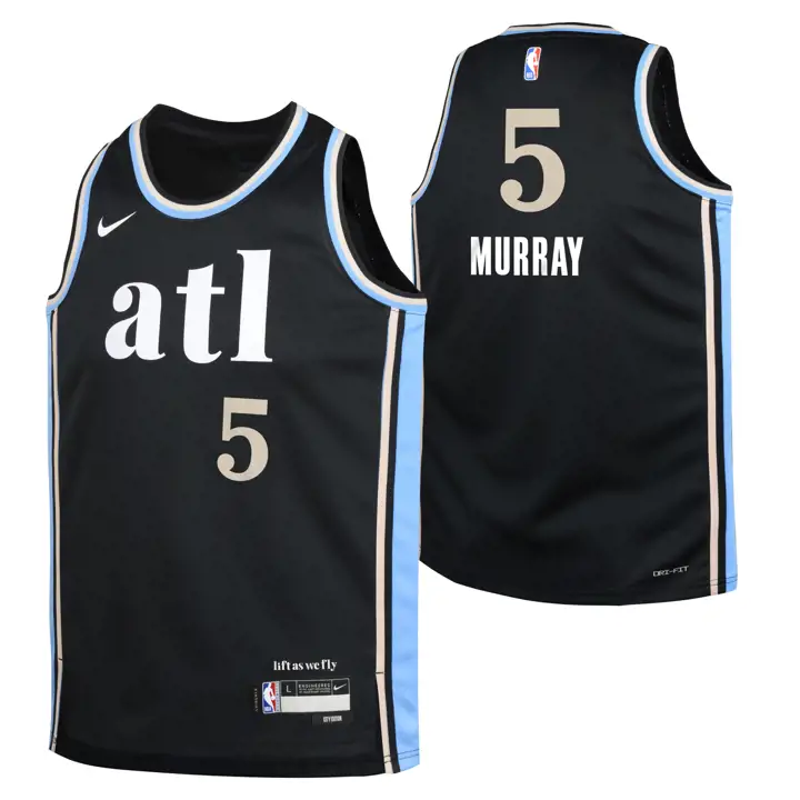 Maillot NBA Jeunesse Atlanta Hawks City Edition Swingman 23 Dejounte Murray