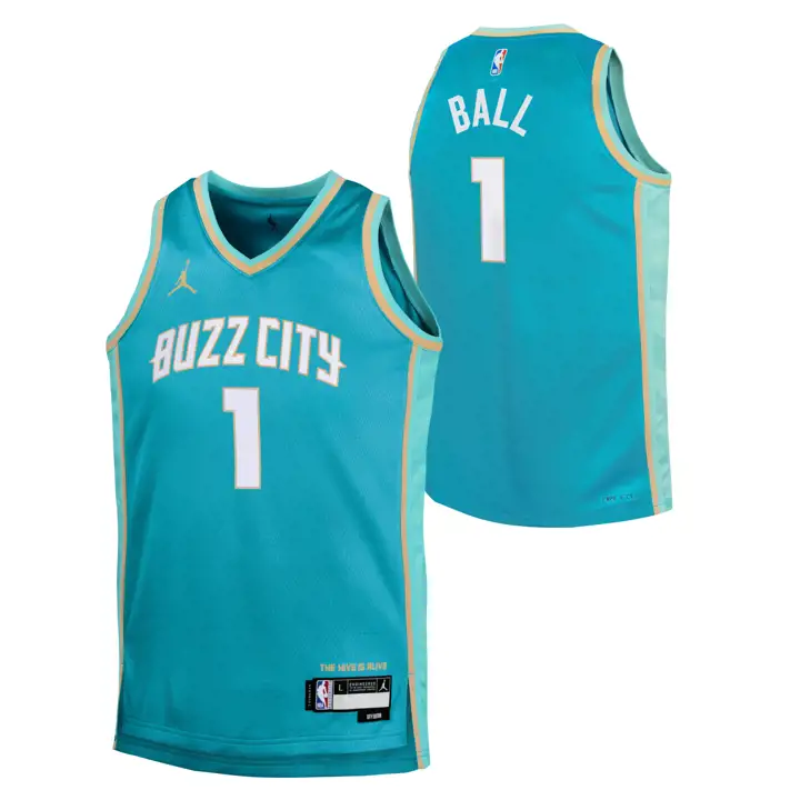 Maillot Swingman Hornets NBA Jeune Édition Ville 23 Lamelo Bal