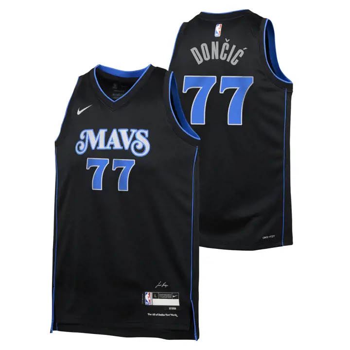 Maillot Swingman NBA Youth City Edition Mavericks 23 Luka Don