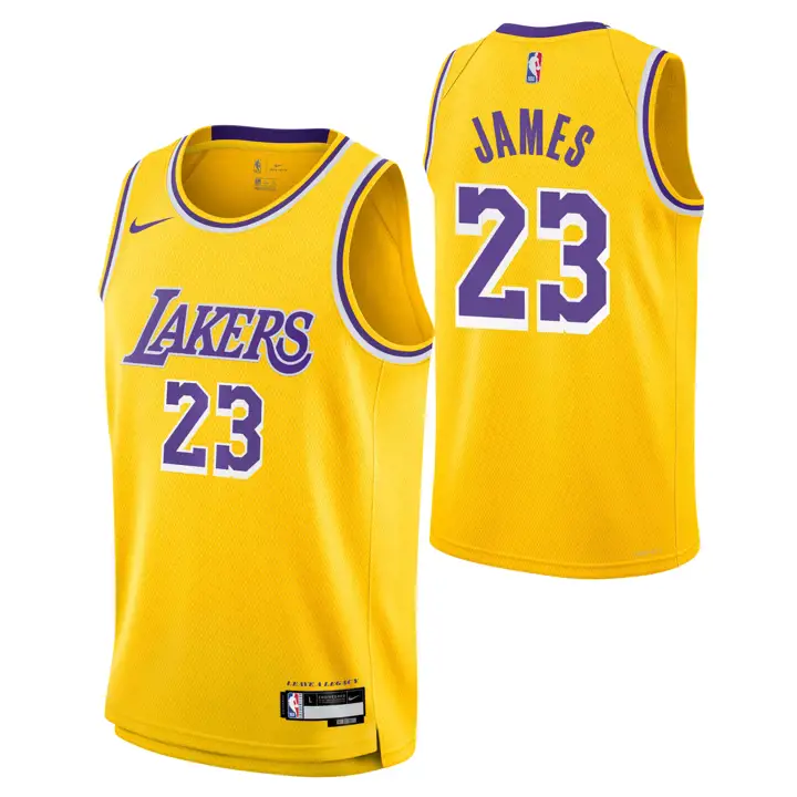 Maillot Lebron Jam des Los Angeles Lakers NBA Youth Icon Swingman