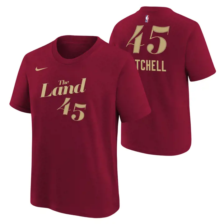 T-shirt jeune joueur NBA Cavaliers City Edition N&N 23 Mitch
