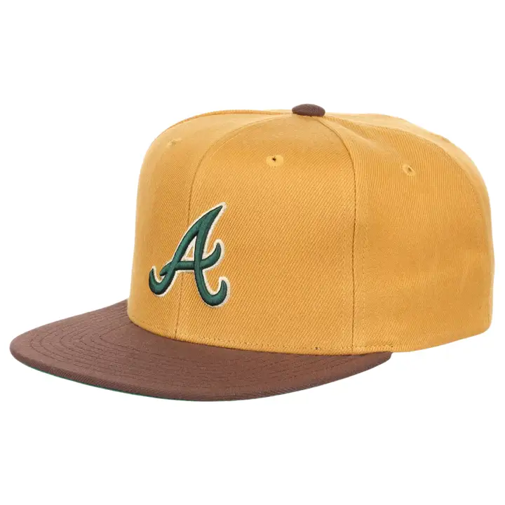 Casquette snapback Atlanta Braves MLB « Beef & Broccoli » KHA/BRN/GRN