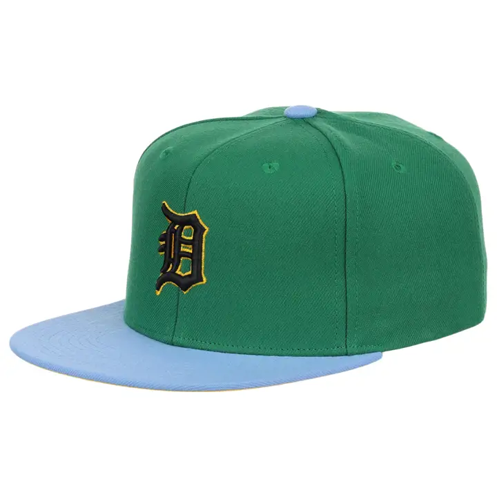 Casquette snapback MLB Waverunner des Detroit Tigers VERTE/BLEUE CLAIRE/JAUNE