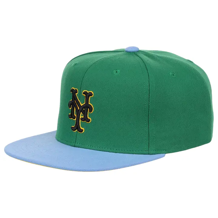 Casquette Snapback MLB Waverunner New York Mets VERT/BLEU/JAUNE
