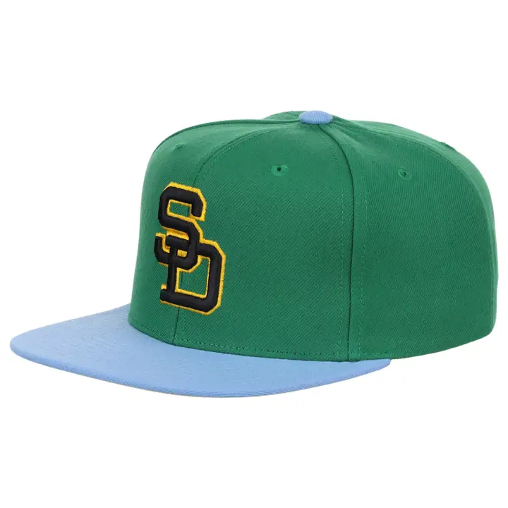 Casquette Snapback San Diego Padres MLB Waverunner VERT/BLEU CLAIR/JAUNE