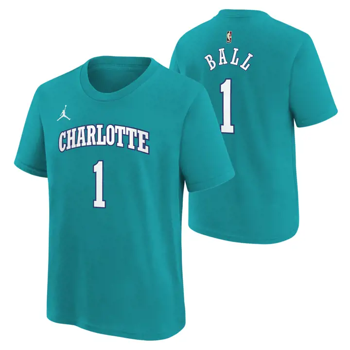 T-shirt Enfant NBA HWC N&N Charlotte Hornets 23 Lamelo Ball