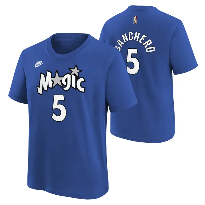 T-shirt Enfant NBA Orlando Magic HWC N&N Joueur 23 Paolo Banchero
