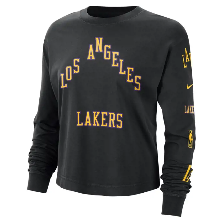 LOS ANGELES LAKERS 1NBA T-shirt femme ample CE 23 noir