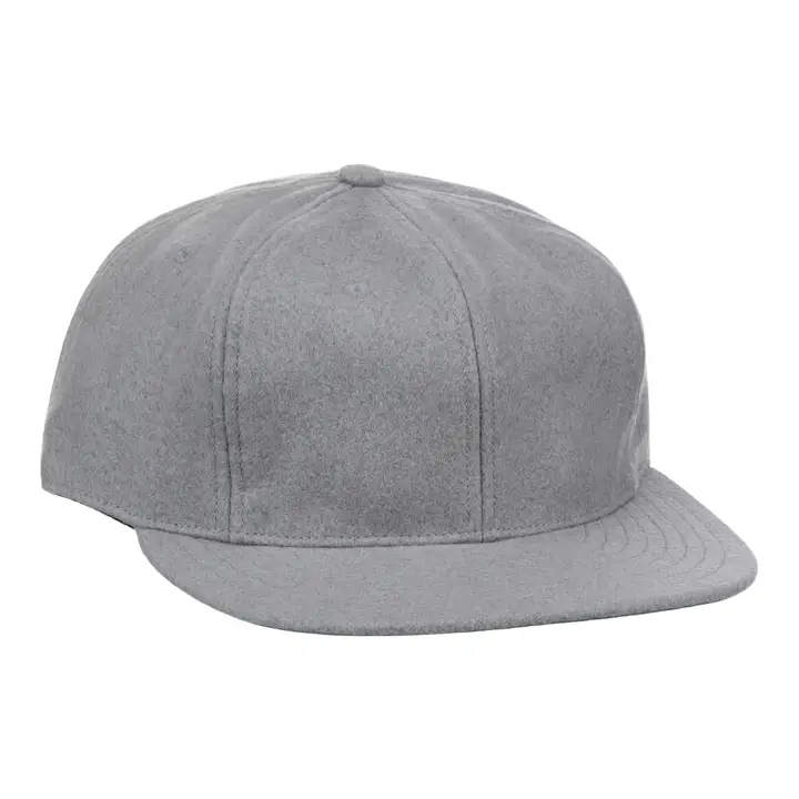 Casquette vintage vierge gris acier