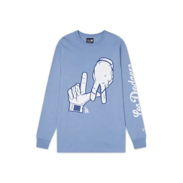 T-shirt MLB NE Los Angeles Dodgers City Connect L/S Twisted