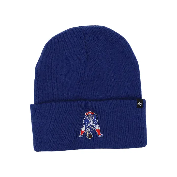 NEW ENGLAND PATRIOTS NFL Bonnet en maille « Haymaker Knit Legacy RBL » '47