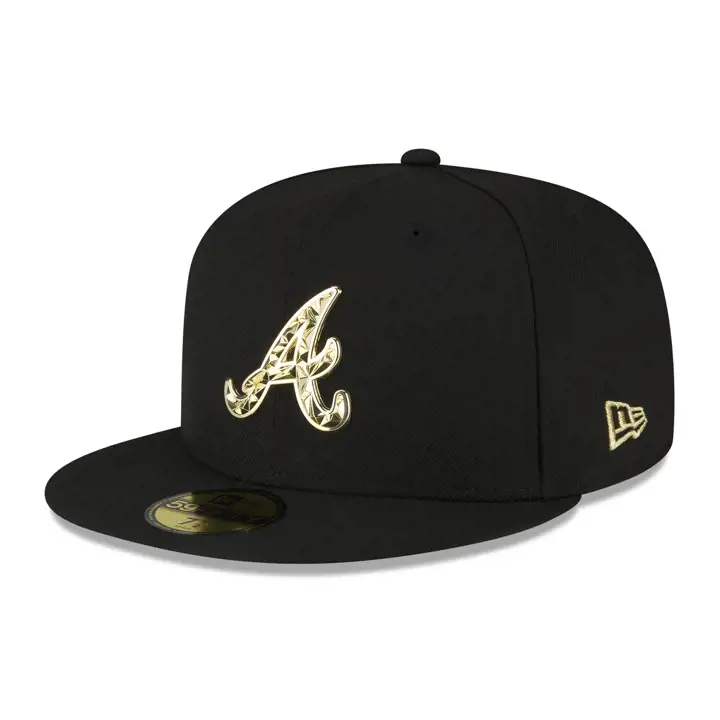 Casquette 59FIFTY MLB Atlanta Braves Marvel Infinity Stones noire/noire/grise