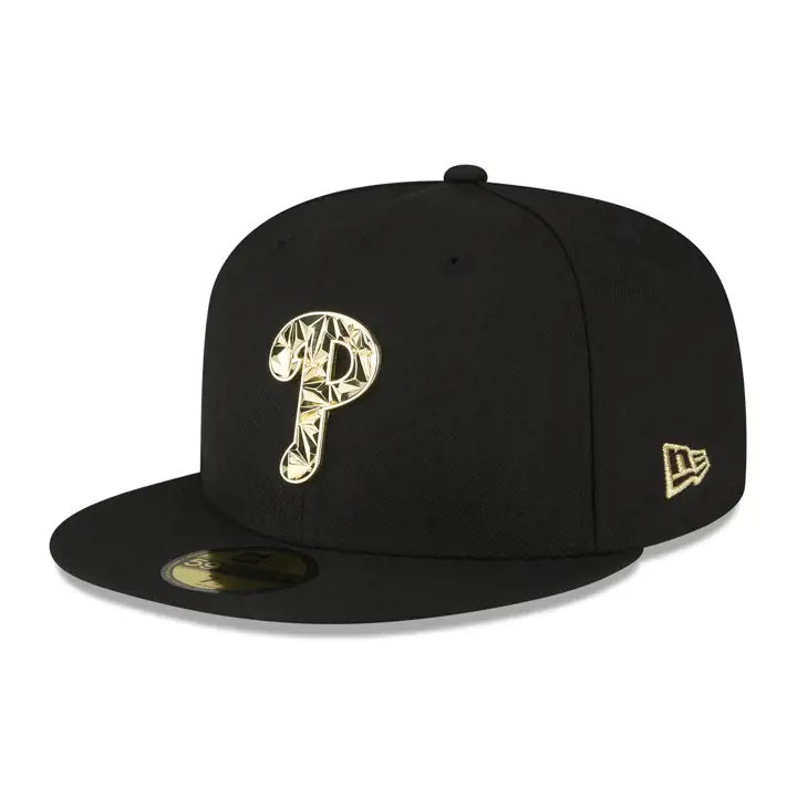 Casquette 59FIFTY MLB Marvel Les Pierres de l'Infini des Phillies de Philadelphie noire