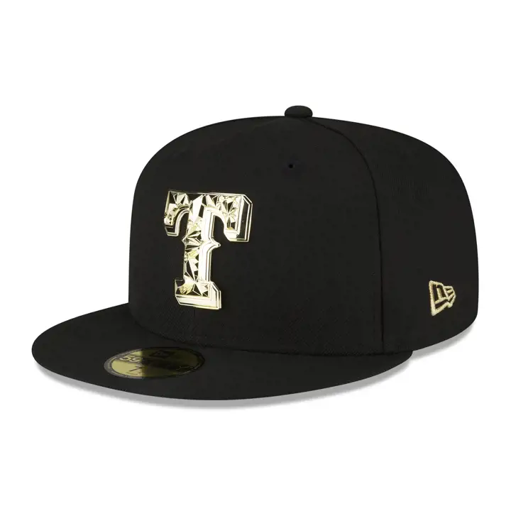 Casquette 59FIFTY Texas Rangers MLB Marvel Infinity Stones noir/noir/gris
