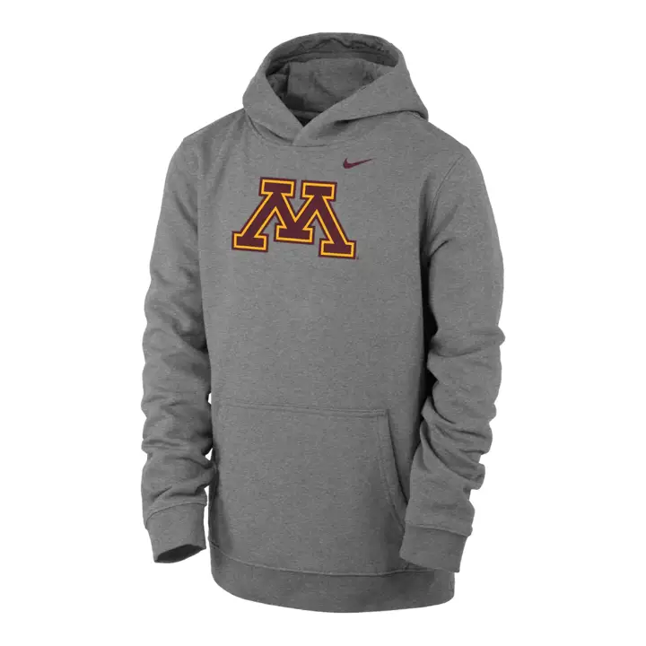 Minnesota Golden Gophers NCAA Club molleton à capuchon gris