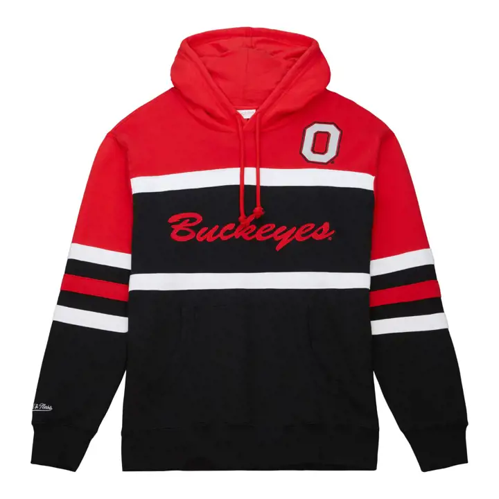 Sweat à capuche d'entraîneur des Buckeyes d'Ohio State