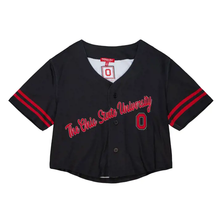 Maillot court de baseball Ohio State Buckeyes