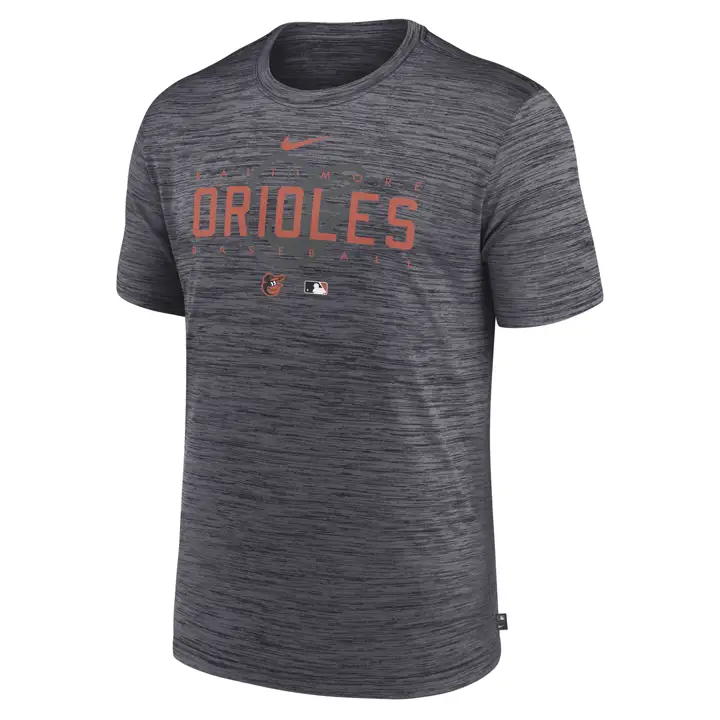T-Shirt Baltimore Orioles MLB Velocity Dugout noir