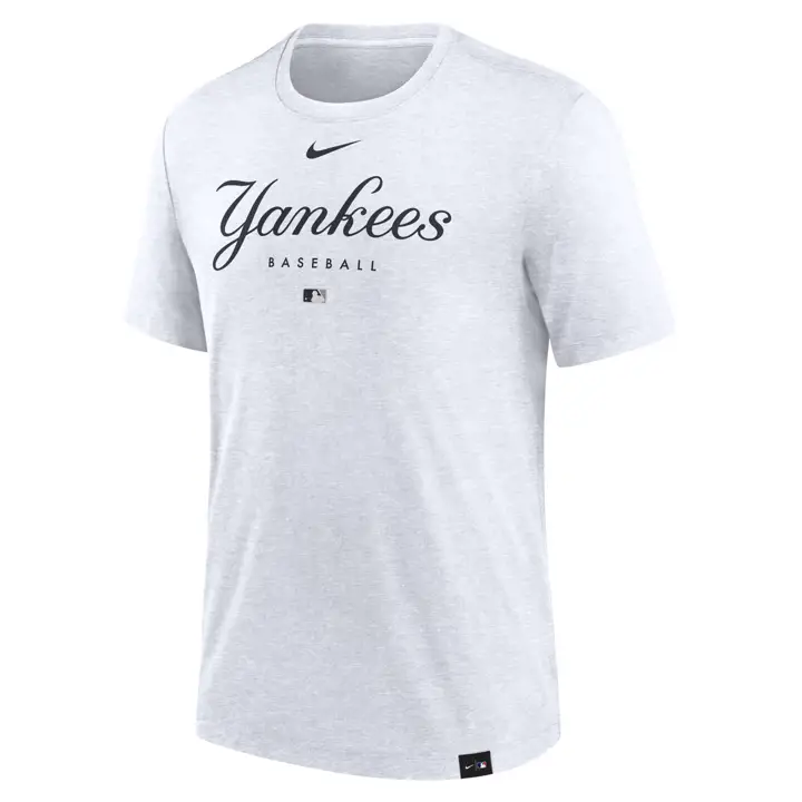 T-shirt anti-transpirant MLB New York Yankees Early Work blanc