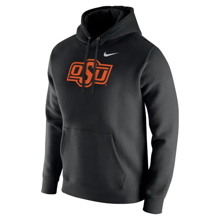 PULL À CAPUCHE EN POLAIRE OKLAHOMA STATE COWBOYS NCAA CLUB 23 NOIR