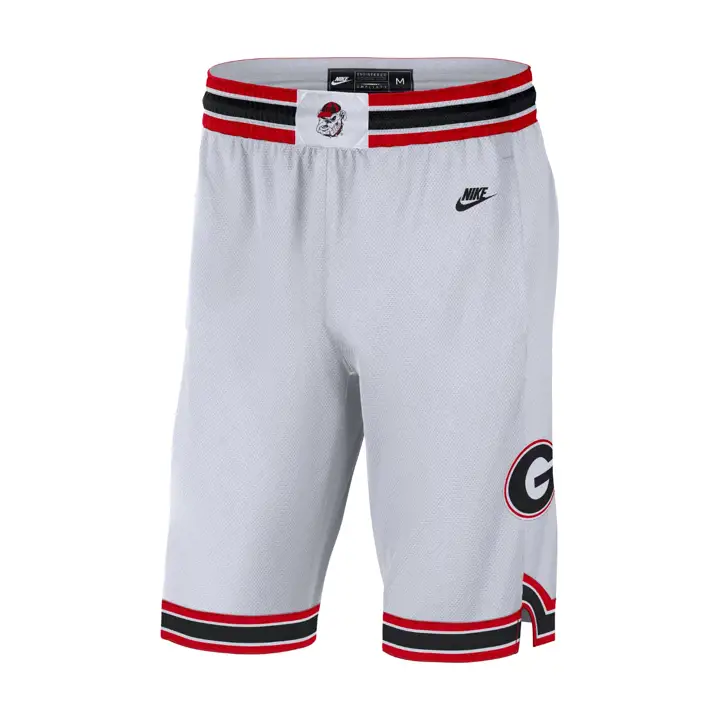 SHORT RÉPLIQUE RÉTRO NCAA GEORGIA BULLDOGS 23 BLANC