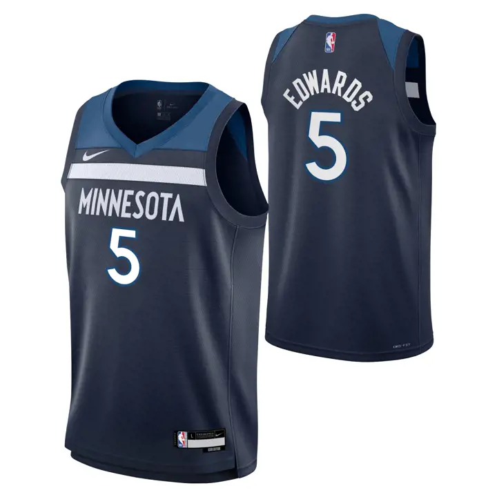 Maillot Swingman NBA Youth Icon Timberwolves Anthony Edwards