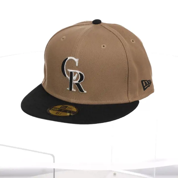 Colorado Rockies MLB Re-Dub Khaki 59FIFTY KHA