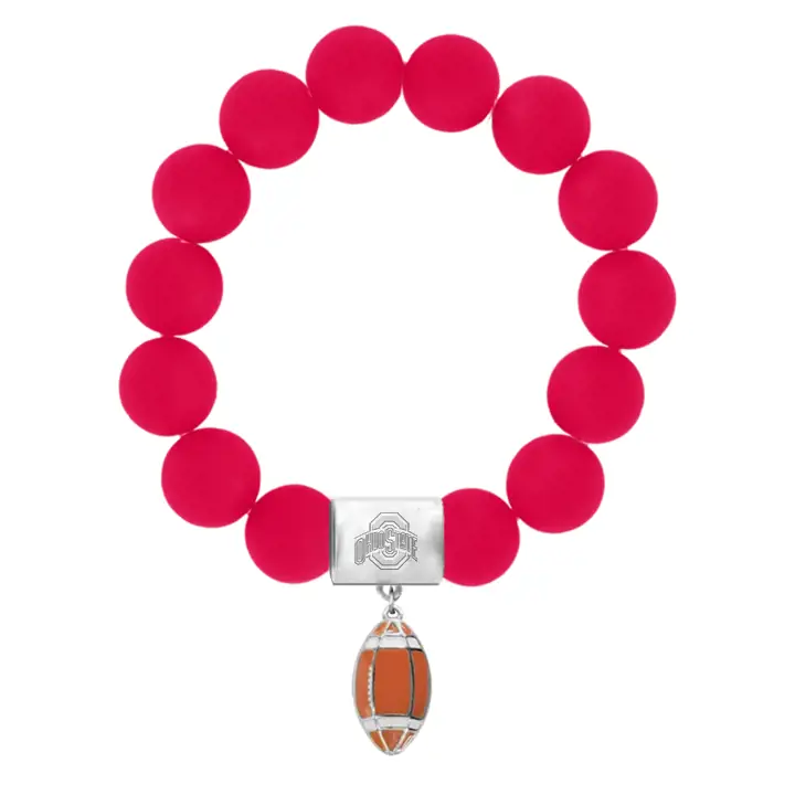 Bracelet de football Ohio State Buckeyes Oline ast