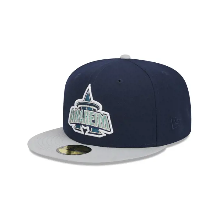 Anaheim Angels MLB Ocean Storm 59FIFTY BLEU/GRI/BLUC
