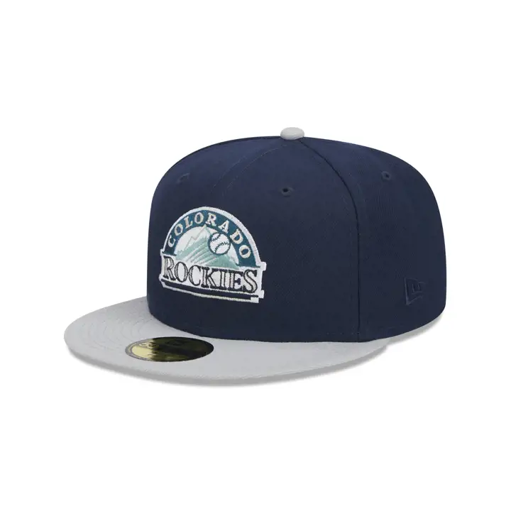 Colorado Rockies MLB Ocean Storm 59FIFTY BLEU/GRIS/BLEUCIEL