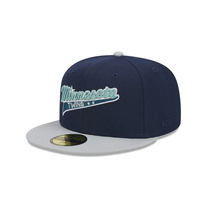 Minnesota Twins MLB Ocean Storm 59FIFTY BLEU/GRIS/BLEUCIEL