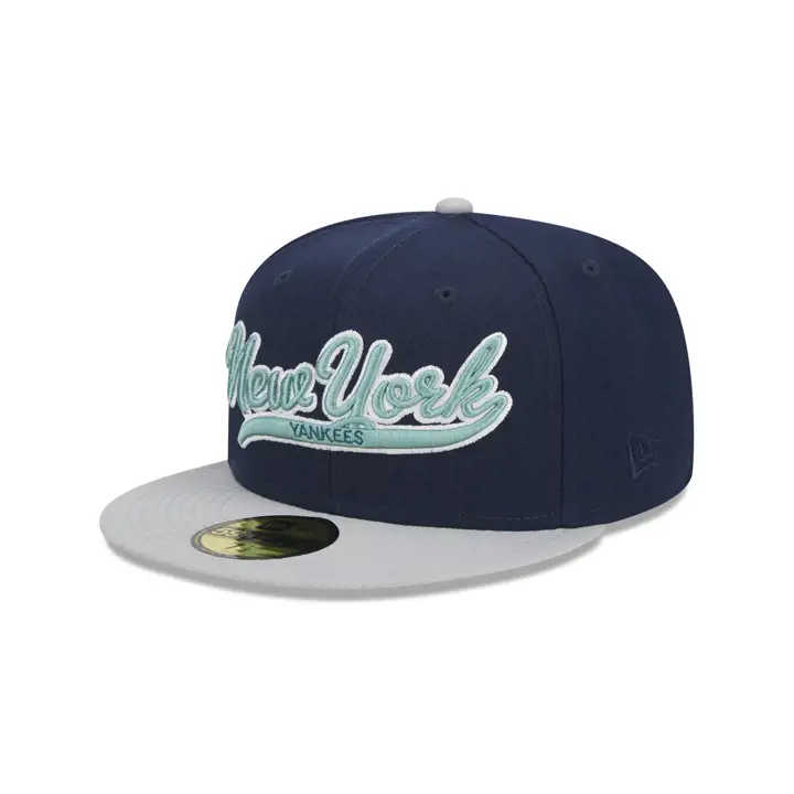 New York Yankees MLB Ocean Storm 59FIFTY BLEU/GRIS/BLEUCIE