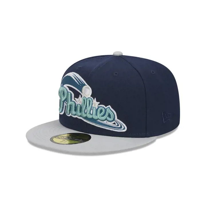 Philadelphia Phillies MLB Ocean Storm 59FIFTY BLEU/GRI/BLEUCIEL