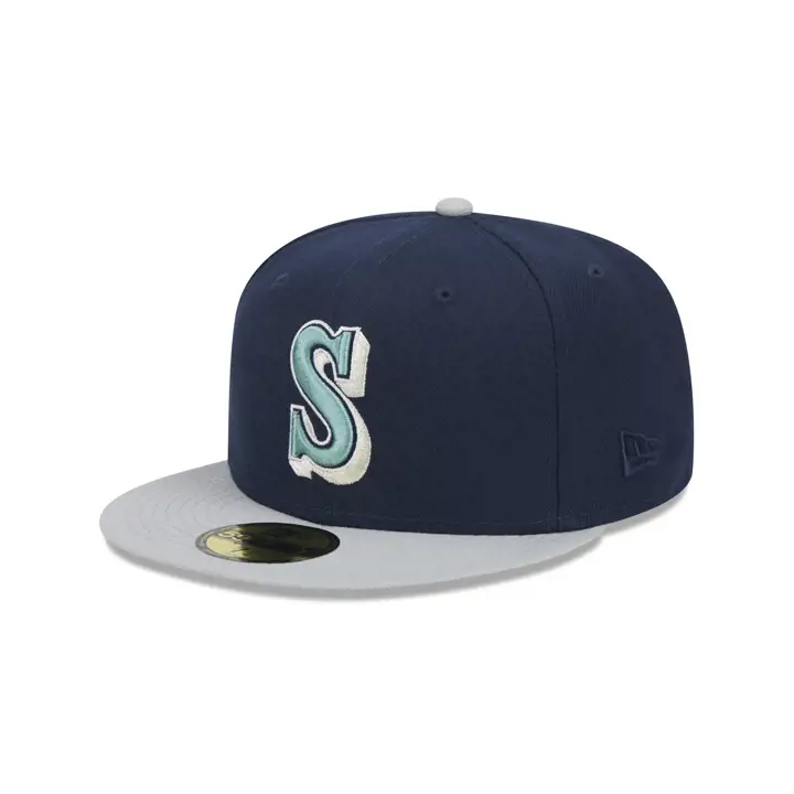 Seattle Mariners MLB Ocean Storm 59FIFTY BLEU/GRIS/BLEU CIEL