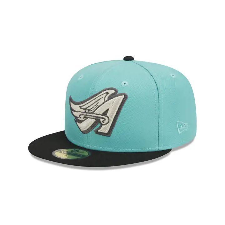 Anaheim Angels MLB État neuf 59FIFTY VVERT/NOIR/GRIS
