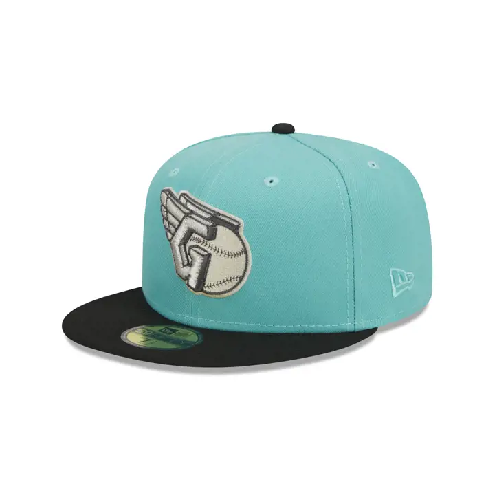 Cleveland Guardians MLB État Neuf 59FIFTY VVERT/NOIR/GRIS