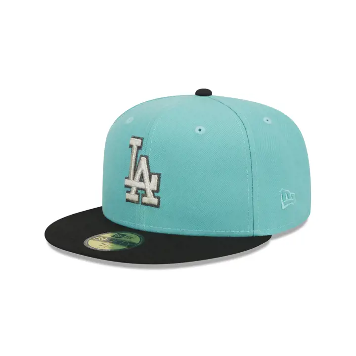 Los Angeles Dodgers MLB État Neuf 59FIFTY VVERT/NOIR/GRIS
