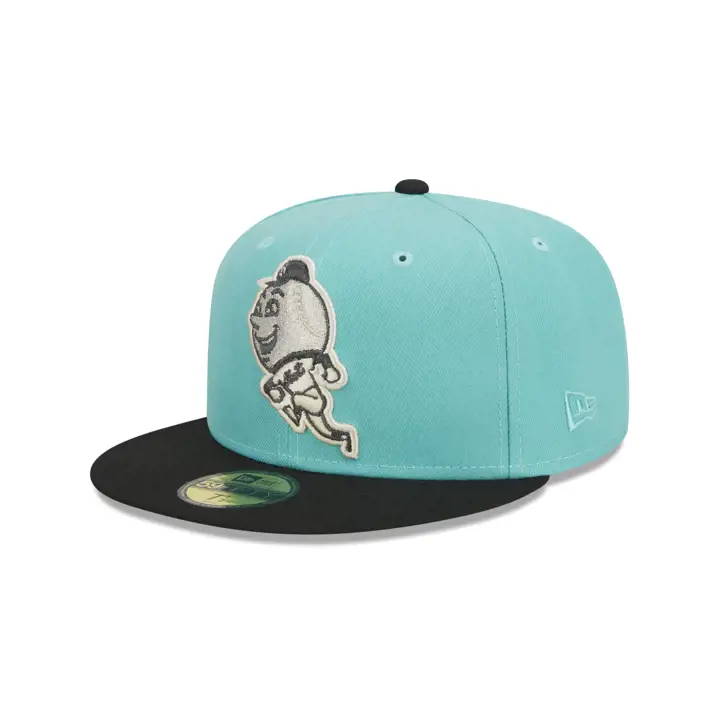 New York Mets MLB Neuf avec étiquette 59FIFTY LGRN/BLK/GRY