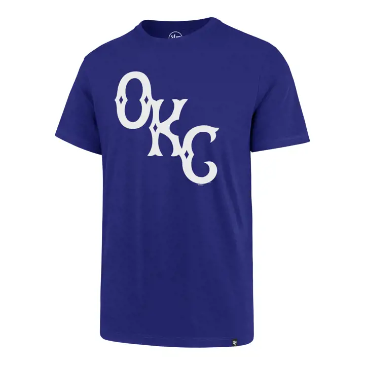 OKLAHOMA CITY DODGERS MiLB 47 Rival Logo T-Shirt rbl