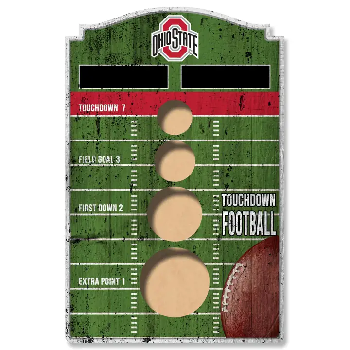 Jeu de Cornhole de football des Buckeyes d'Ohio State AST
