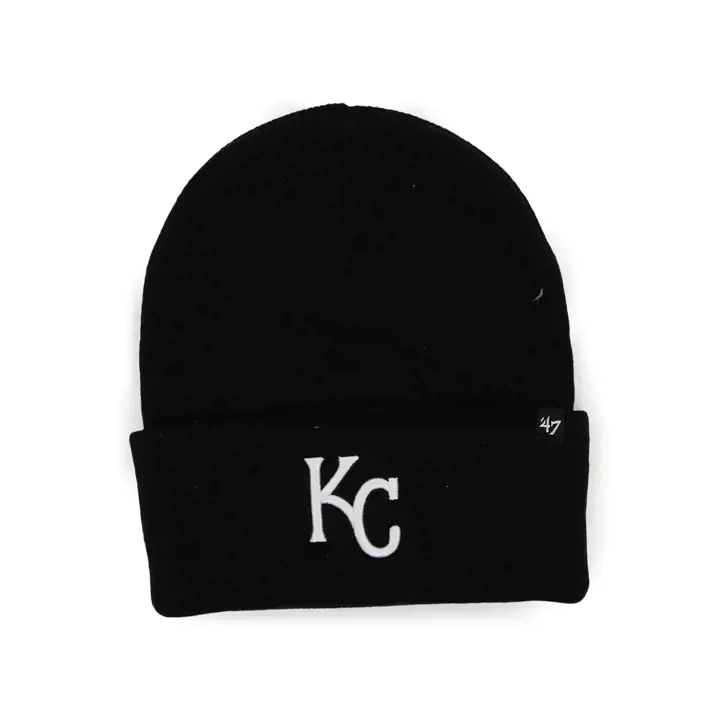 Bonnet à revers Haymaker des Royals de Kansas City MLB noir/noir/noir