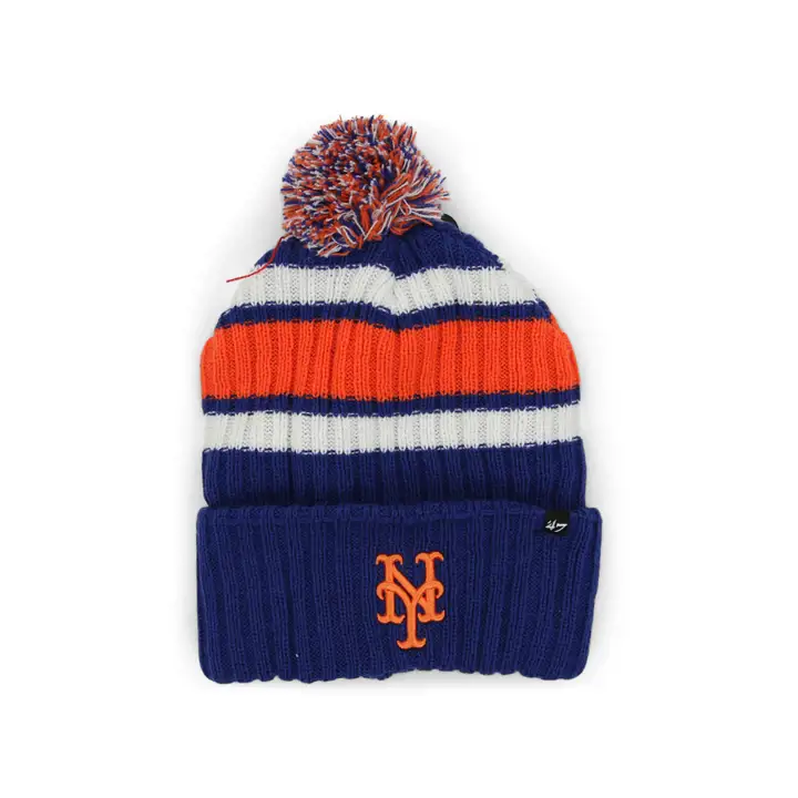 New York Mets MLB Tricot Mural bleu/ or/ blc