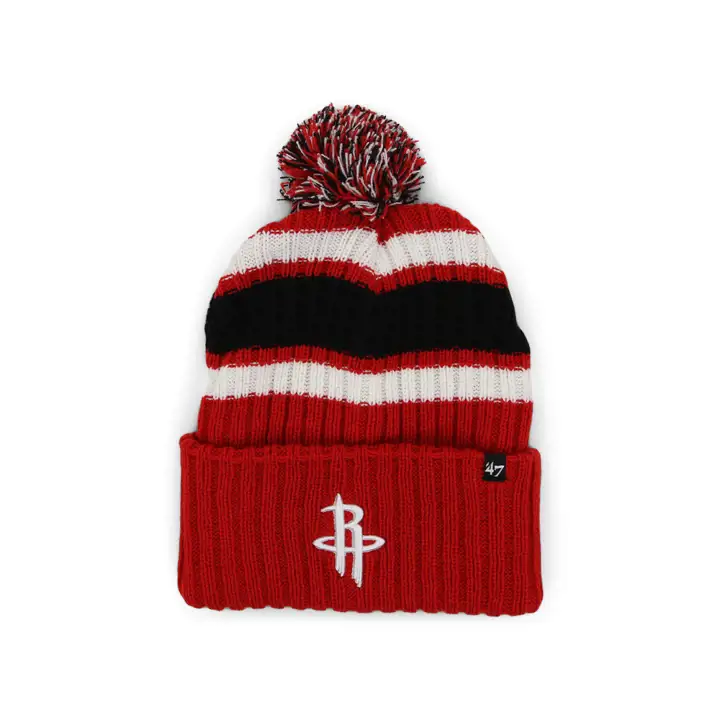 Houston Rockets NBA Bonnet à revers rouge/noir/blanc